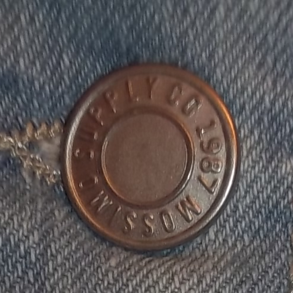 Mossimo Hooded Jean Jacket Size Small - Picture 5 of 8